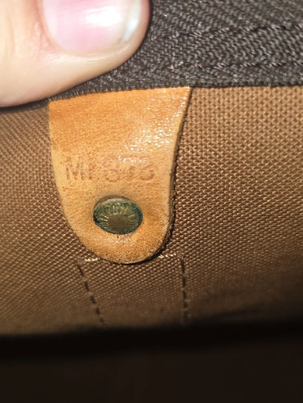 Vintage Louis Vuitton Keepall 60 Brown Monogram Duffel Bag with Leather Trim